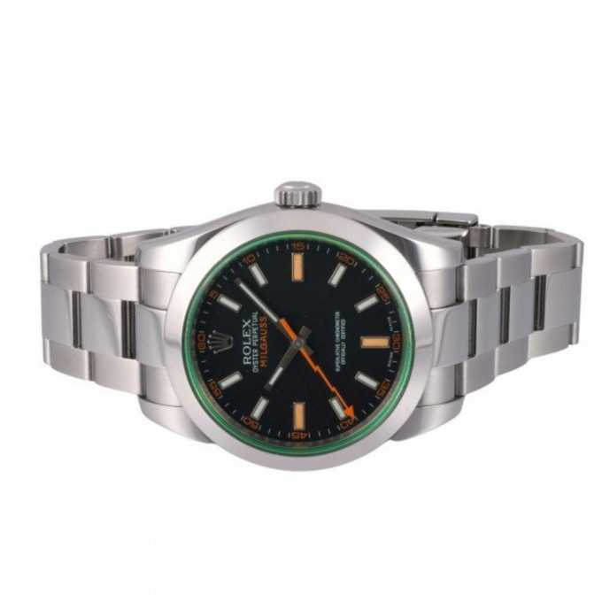 RLX Milgauss 116400GV cadran noir