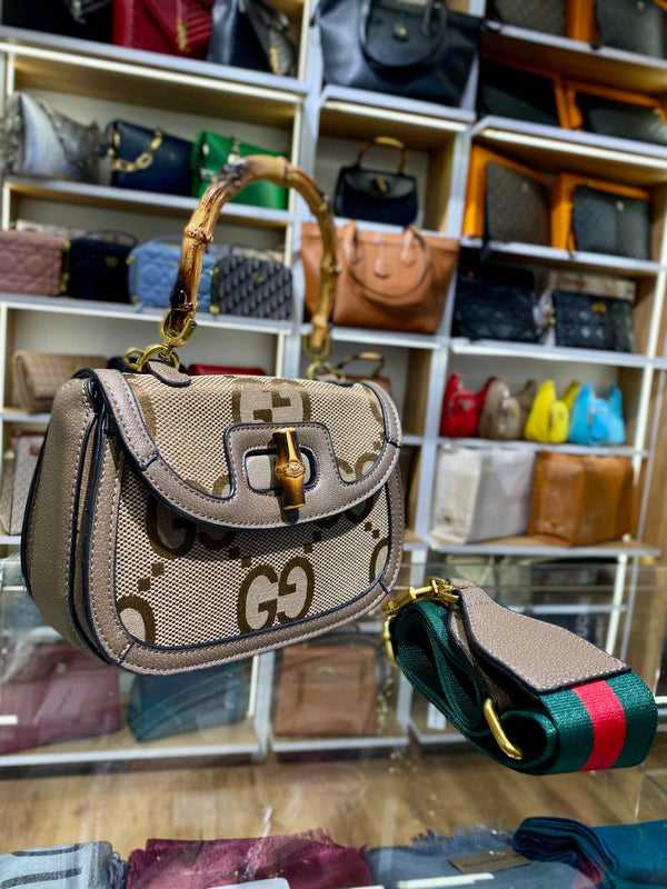 GG SAC À MAIN GG BAMBOO 1947 TAILLE MOYENNE