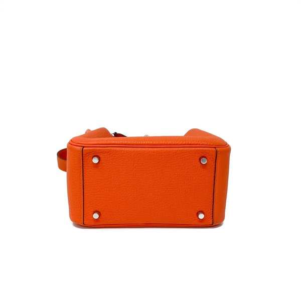 HRMS Mini Lindy 20 Gold Clémence Orange