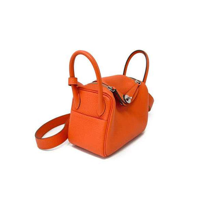 HRMS Mini Lindy 20 Gold Clémence Orange