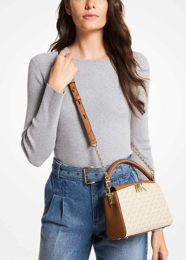 MK Karlie small logo crossbody bag