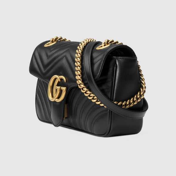 GG Sac bandoulière Marmont Gucci Noire