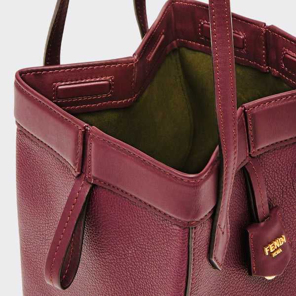 Fendi Sac Origami sac transformable en bordeaux