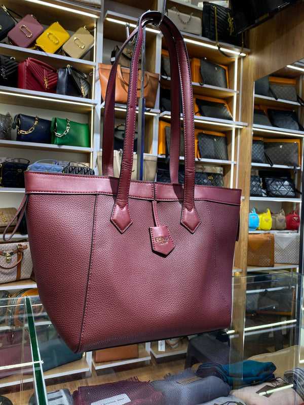 Fendi Sac Origami sac transformable en bordeaux