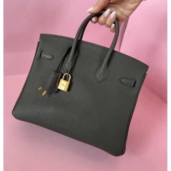 HRMS BIRKIN 35 LEATHER HANDBAG