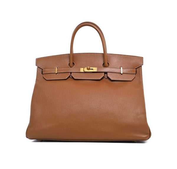 HRMS BIRKIN 35 LEATHER HANDBAG