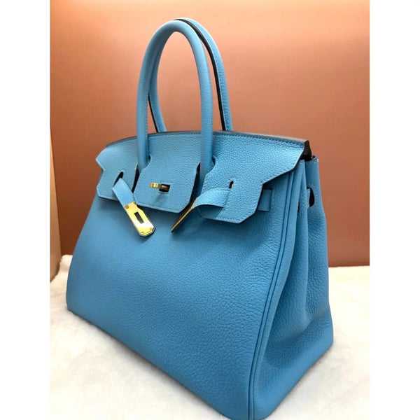 HRMS BIRKIN 35 LEATHER HANDBAG