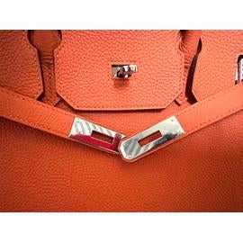 HRMS BIRKIN 35 LEATHER HANDBAG