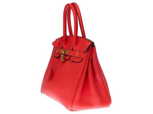 HRMS BIRKIN 35 LEATHER HANDBAG