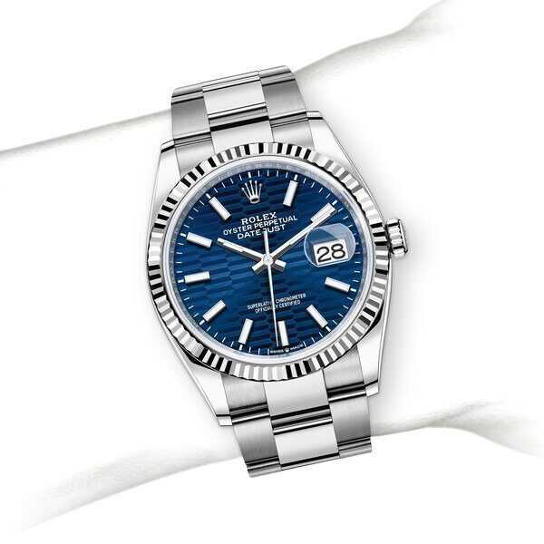 Bracelet en acier
D@TEJUST BLEU VIF