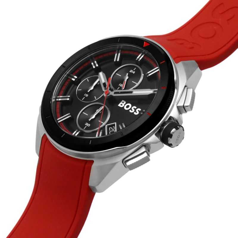 Montre HUGO BOS# Volane Red 1513959