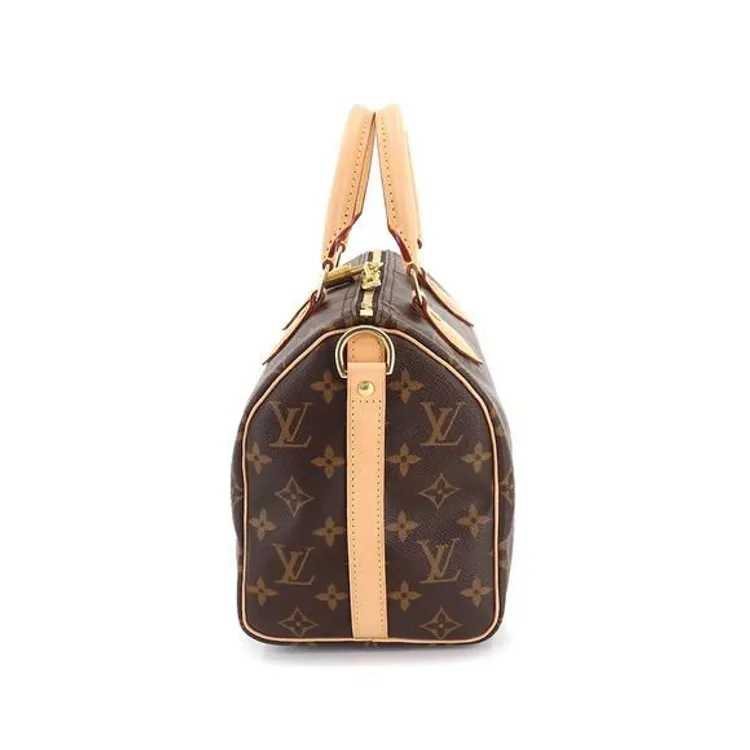 LV Monogram Speedy Bandouliere en cuir