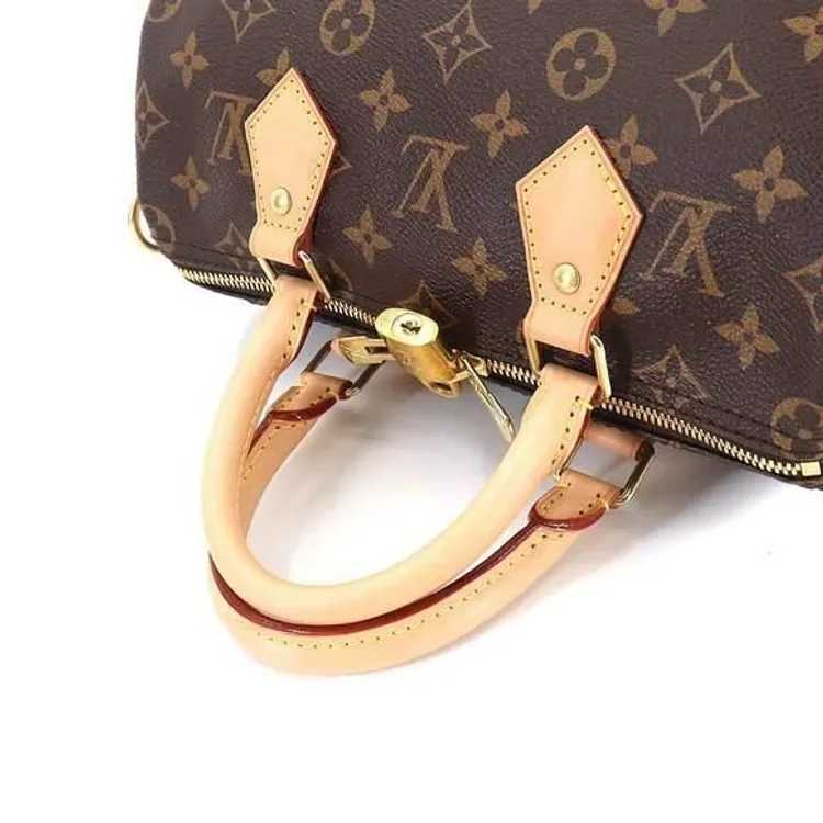 LV Monogram Speedy Bandouliere en cuir