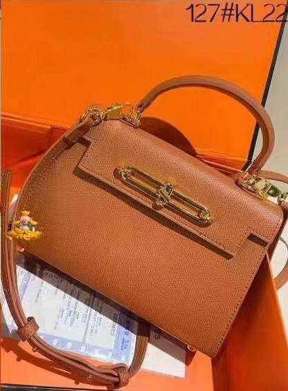 Sac HRMS Kelly 28 "Marron"