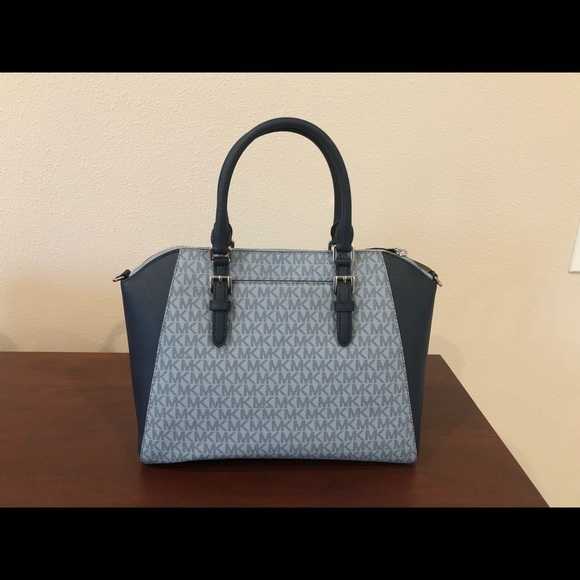 MK - Navy Ciara Handbag