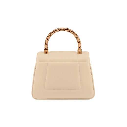 SERPENTI REVERSE TOP HANDLE BEIGE