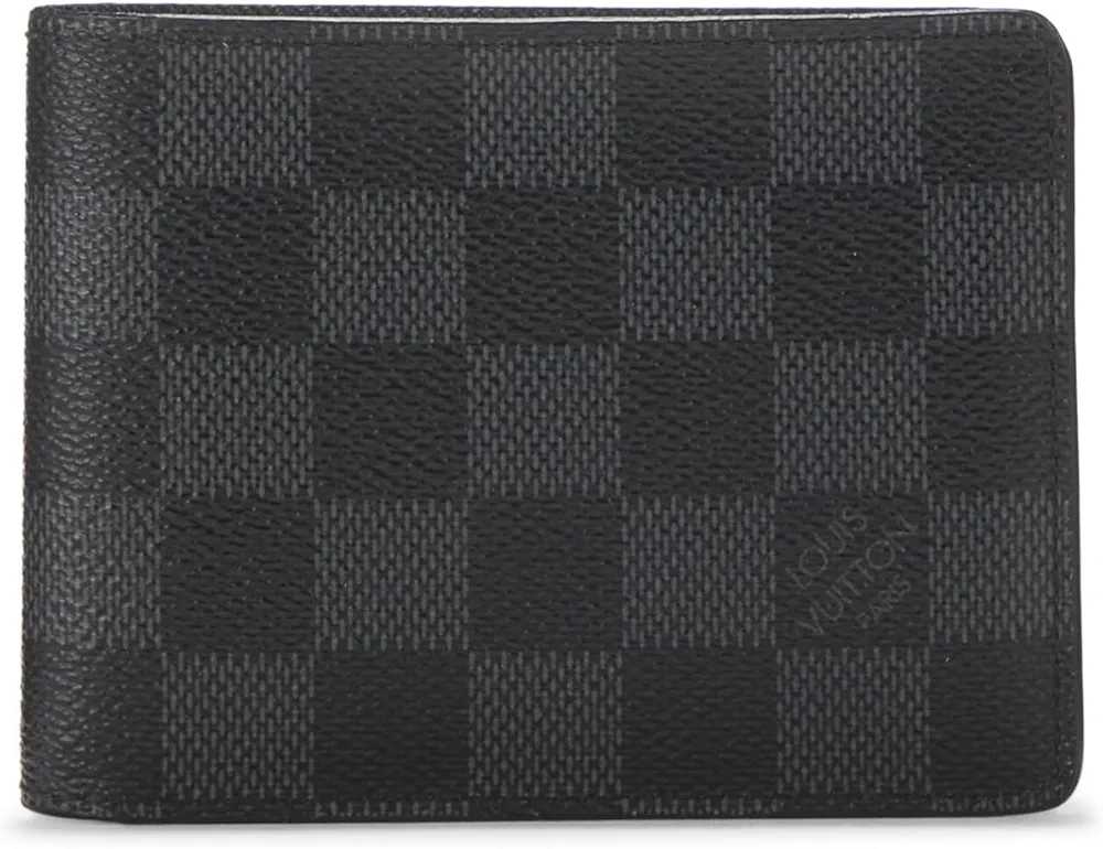 LV
Pre-Loved Damier Graphite Slender, Black