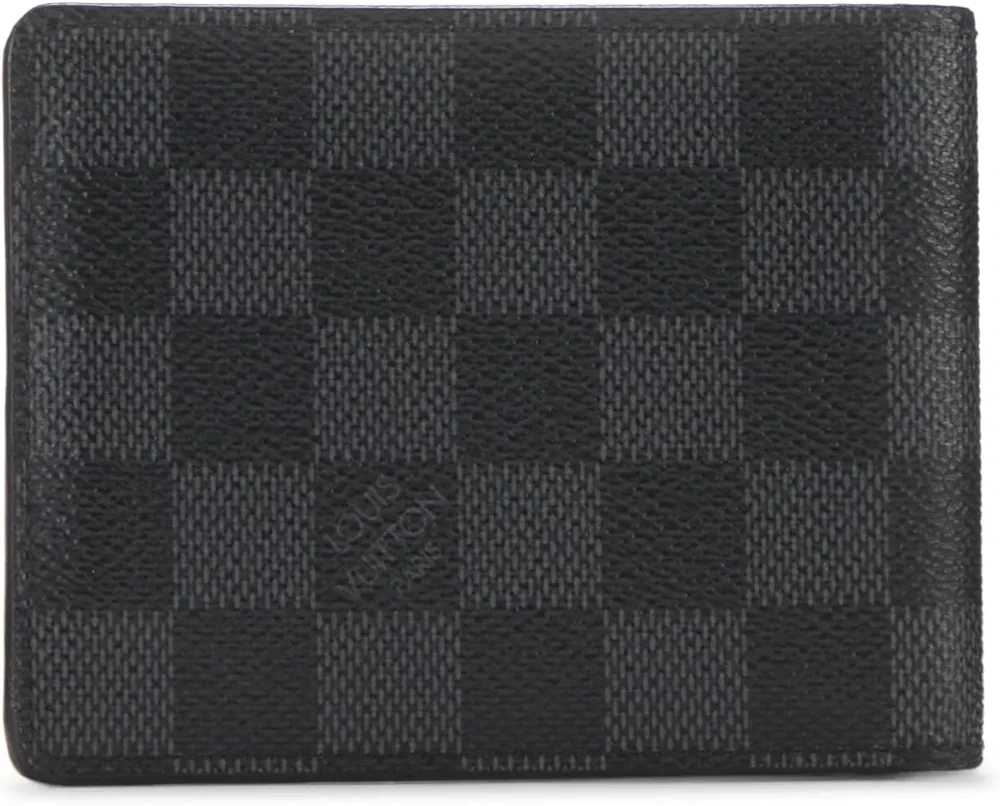 LV
Pre-Loved Damier Graphite Slender, Black