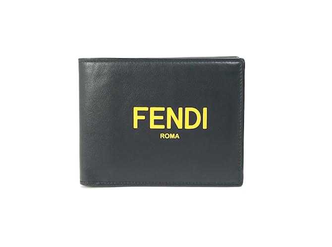 Portefeuille bi-fold Fen&i 7M0001 Noir