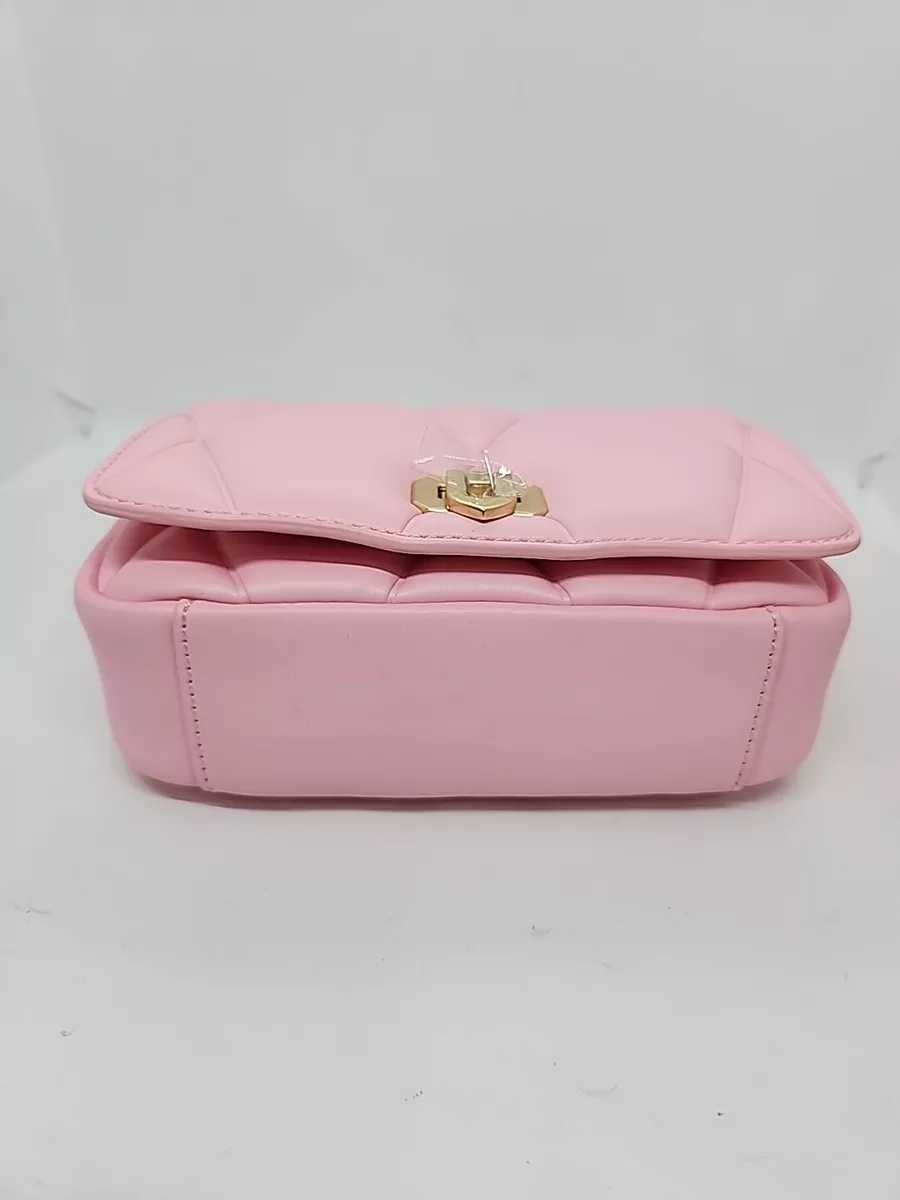 Arwen Quilted Shoulder Bag - Pink