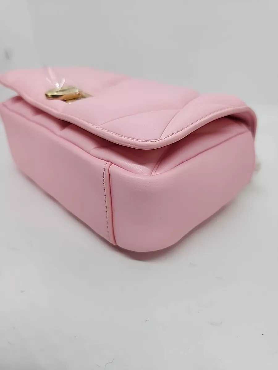 Arwen Quilted Shoulder Bag - Pink