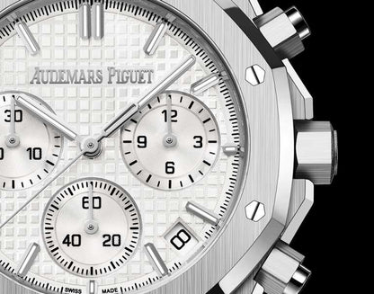 ROYAL OAK CHRONOGRAPHE-GRIS/BLANC