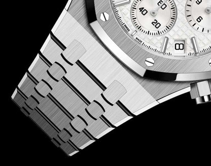 ROYAL OAK CHRONOGRAPHE-GRIS/BLANC