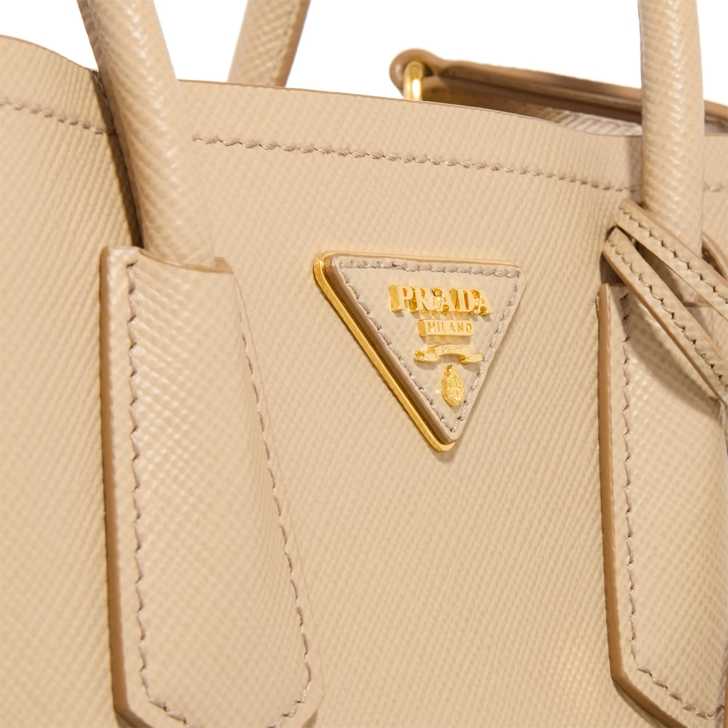 Pr@da
Double Handbag Saffiano Sabbia