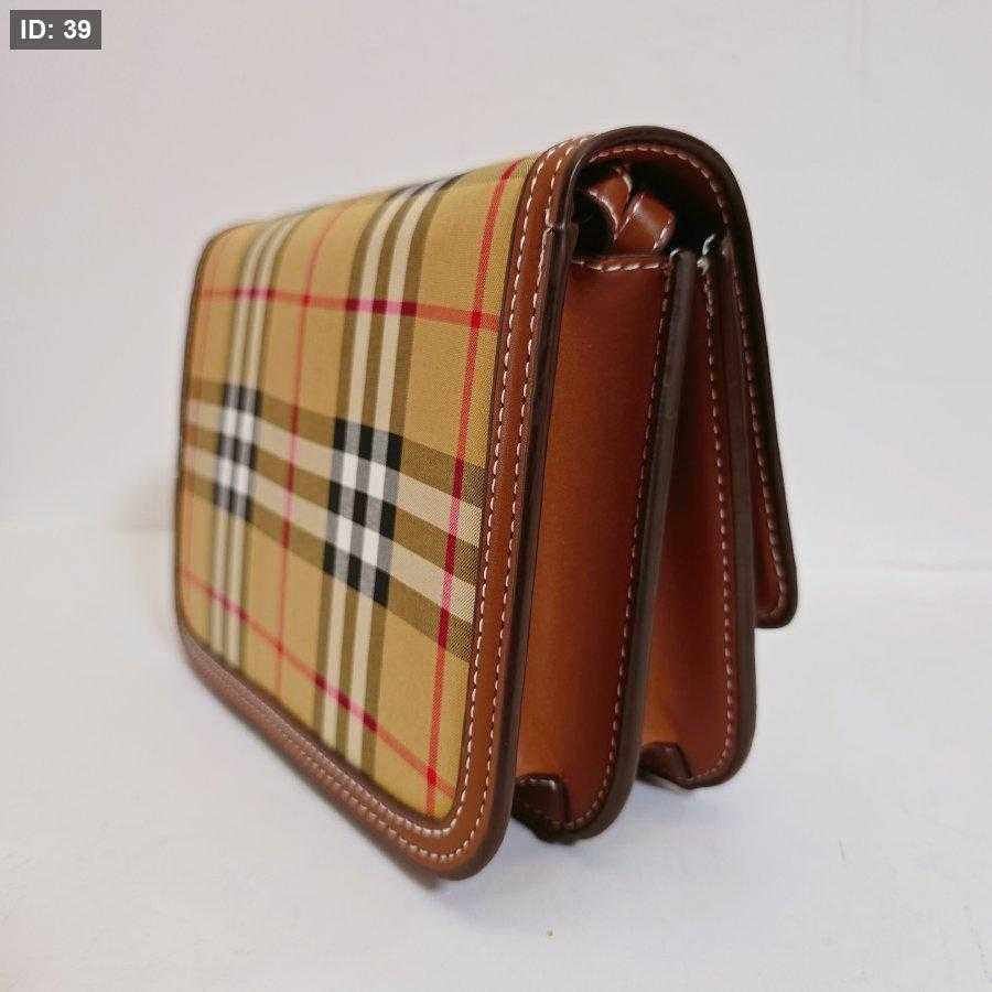 Burberrÿ TB Monogram Quilted Shoulder Bag