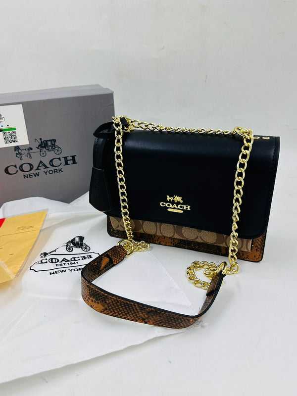 Co@ch Klare Crossbody In Colorblock