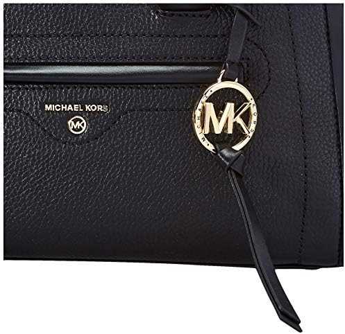 MK Carine Sac à main pour femme Noir