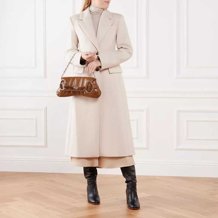 GG
Horsebit Chain Medium Shoulder Bag Brown