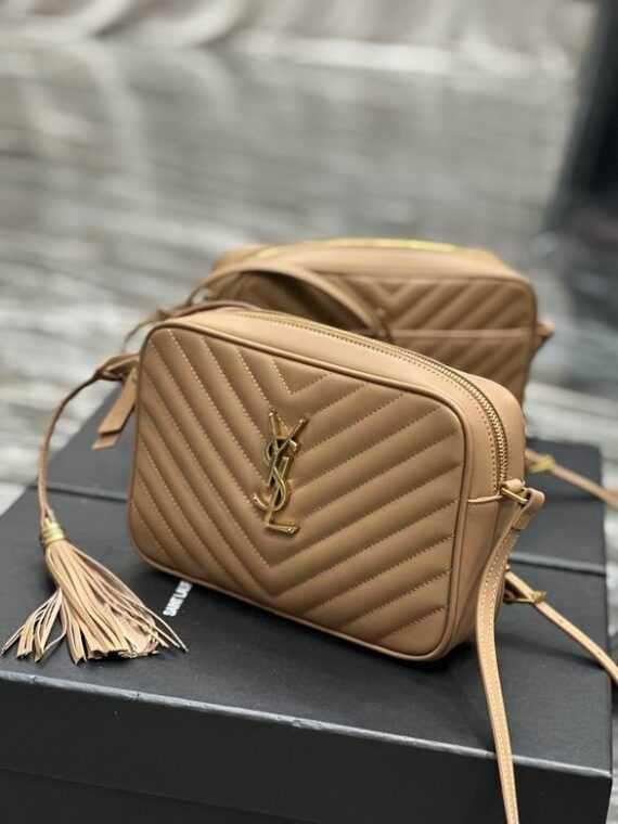 YSL Camera Bag Shoulder Bag Beige