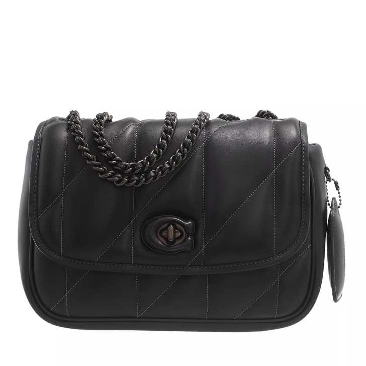 Co@ch
Quilted Pillow Madison Shoulder Bag Black