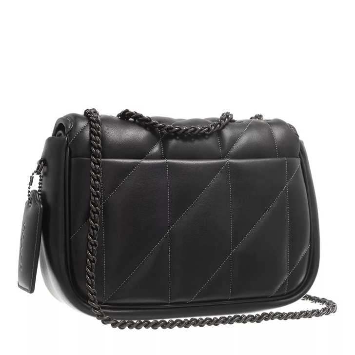 Co@ch
Quilted Pillow Madison Shoulder Bag Black