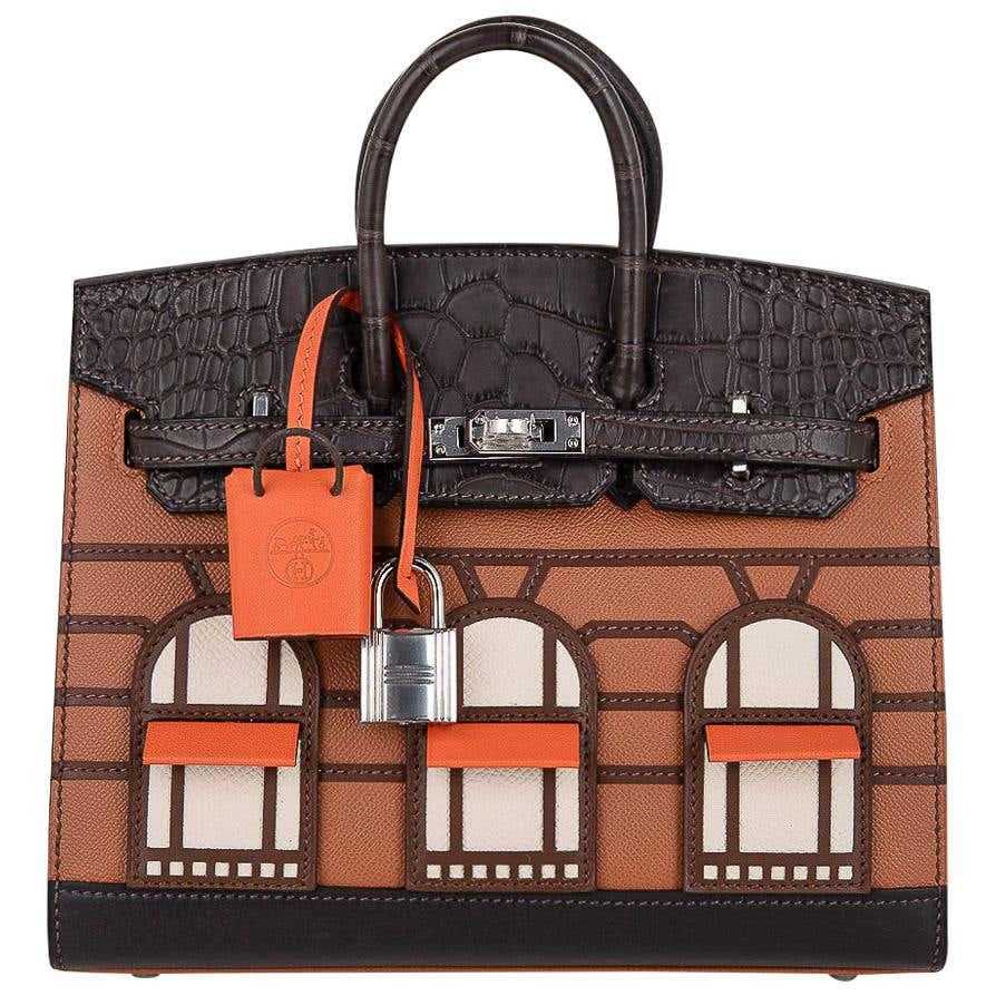 HRMS ALLIGATOR SAC FAUBOURG BIRKIN