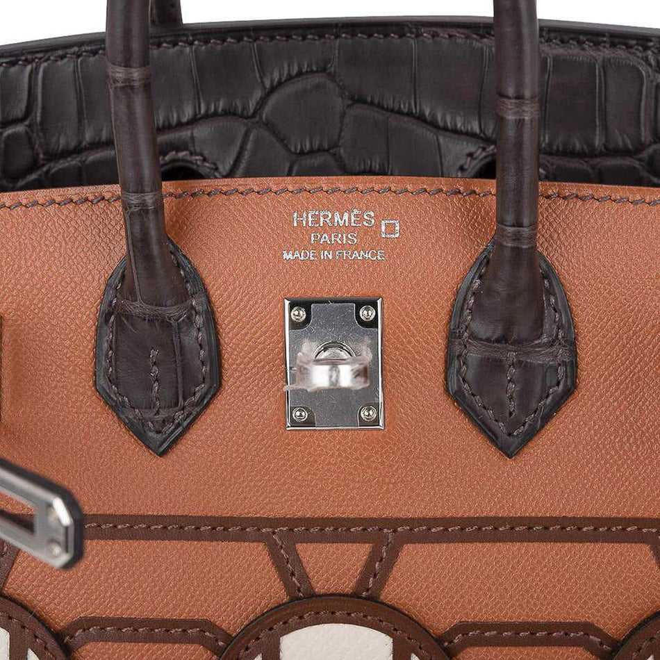 HRMS ALLIGATOR SAC FAUBOURG BIRKIN