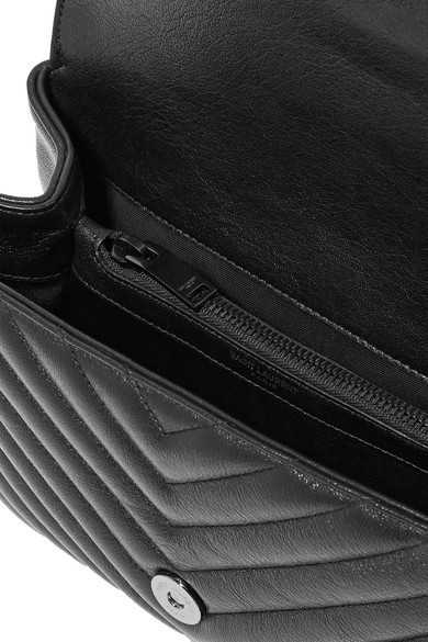YSL Collége monogramme Sac à main Bon état 
Noir