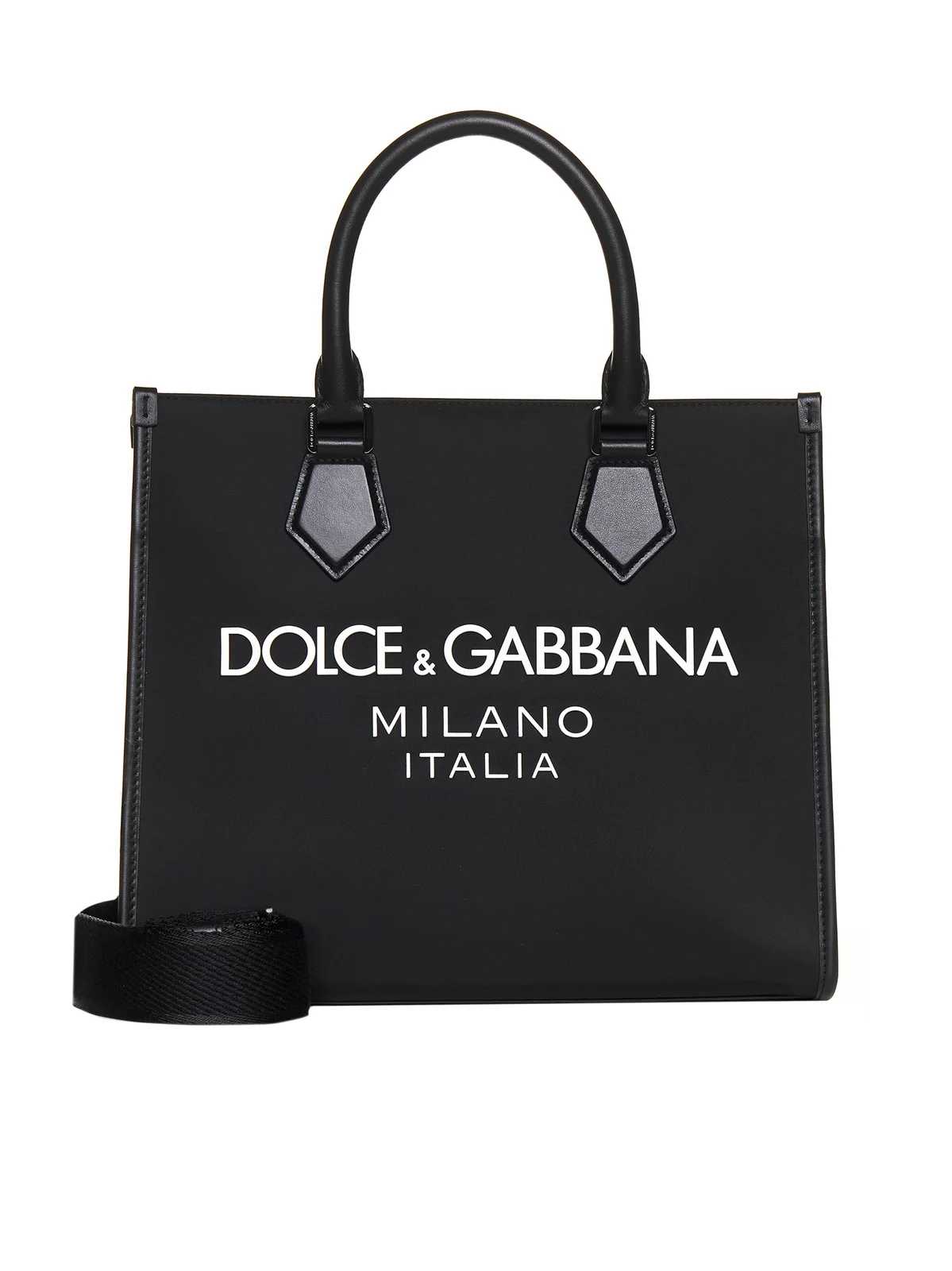 DG Logo Printed Shopping Bag