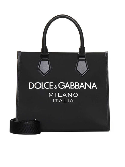 D&G Logo Printed Shopping Bag