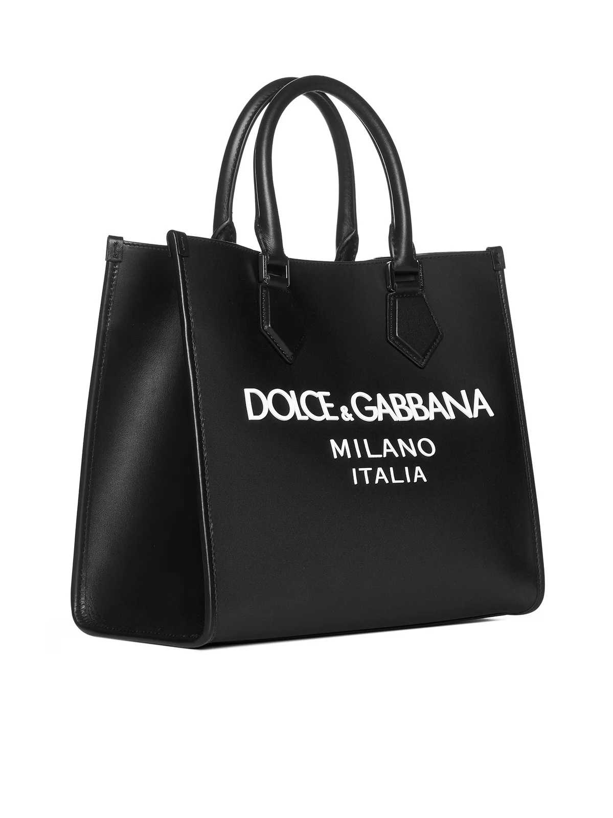 D&G Logo Printed Shopping Bag