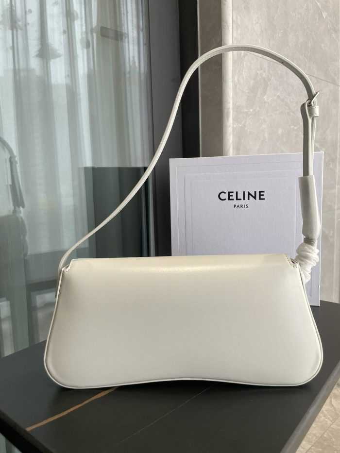 CELINE MEDIUM LOLA BAG BLANC