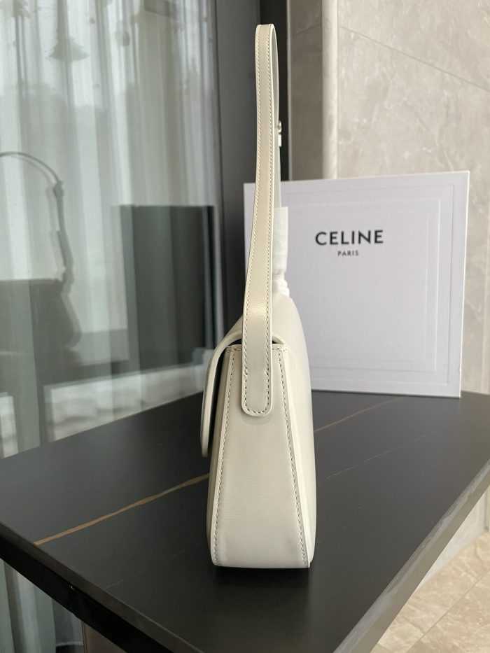 CELINE MEDIUM LOLA BAG BLANC