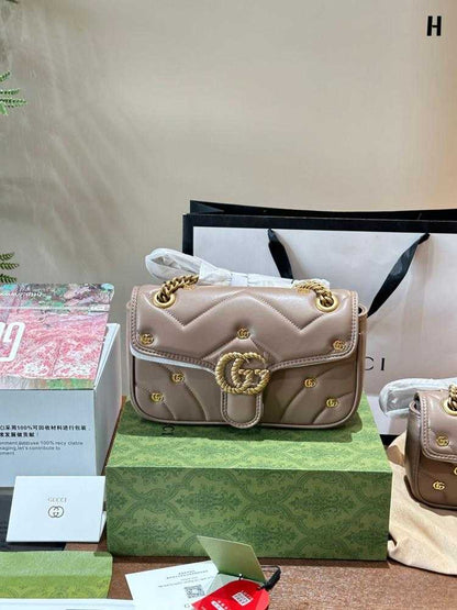 GG Convenient Marmont 1-1 Mirror Replica Shoulder Bag