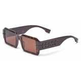 Fen&i - Fendigraphy - Rectangular Sunglasses pou femme