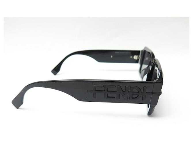 LUNETTES FEN&I FE40073U LOGO PLASTIQUE NOIR NEW SUNGLASSES