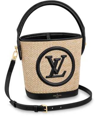 LV Sac Petit Bucket Noir