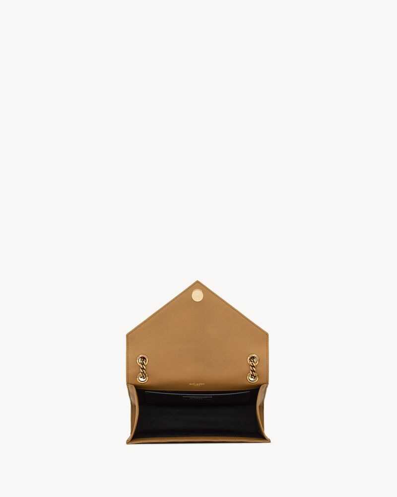 YSL ENVELOPE MEDIUM d’agneau MATELASSÉ
DARK CORK