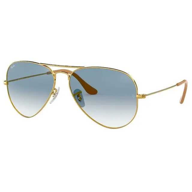 Lunettes de soleil Ray-Ban AVIATOR LARGE METAL RB3025 001/3F femme et homme