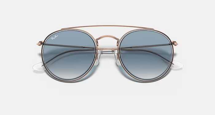 Ray-Ban Round Double Bridge femme et homme